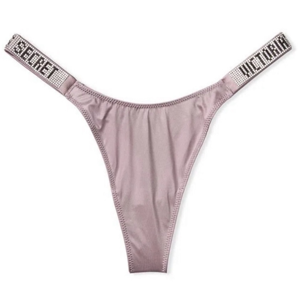 Victoria's Secret Very Sexy Bombshell
Shine Strap Thong Panty Purple